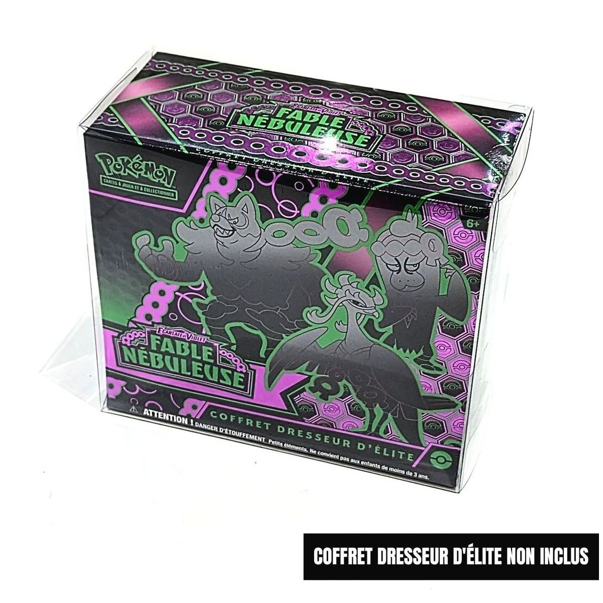 1 ETB Pokémon-Schutz – Elite Trainer Box – UV- und kratzfest
