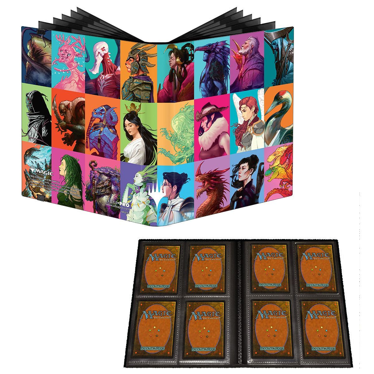 Item MTG Commander Masters Pop Collage 4-Pocket PRO-BINDER Portfolio