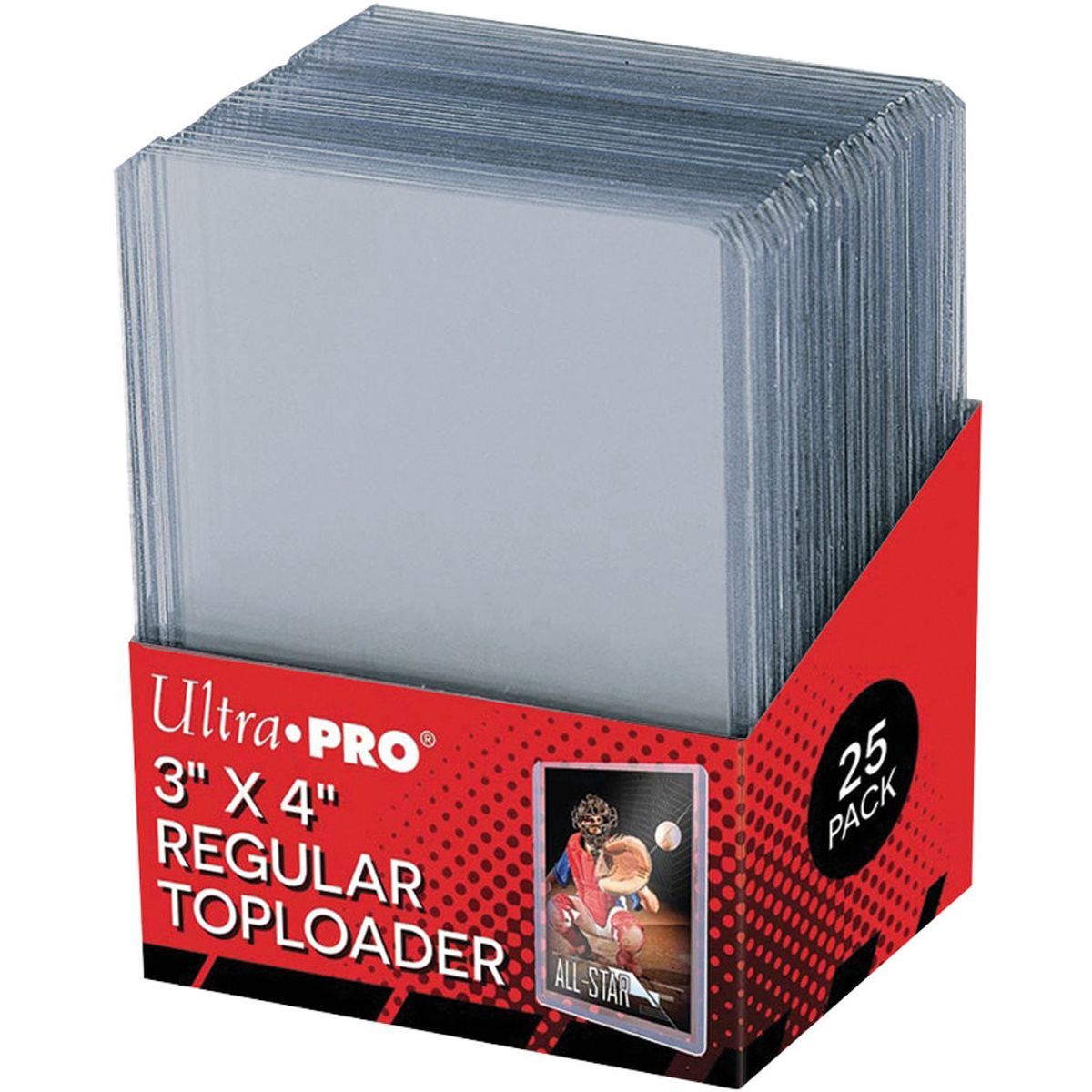 25 Toploader – Ultra Pro – Normal 35 pt Transparent