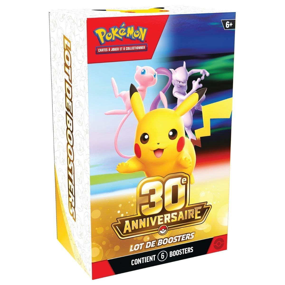 Item 30-jähriges Jubiläum – 6 Booster-Bundle – Pokémon – FR