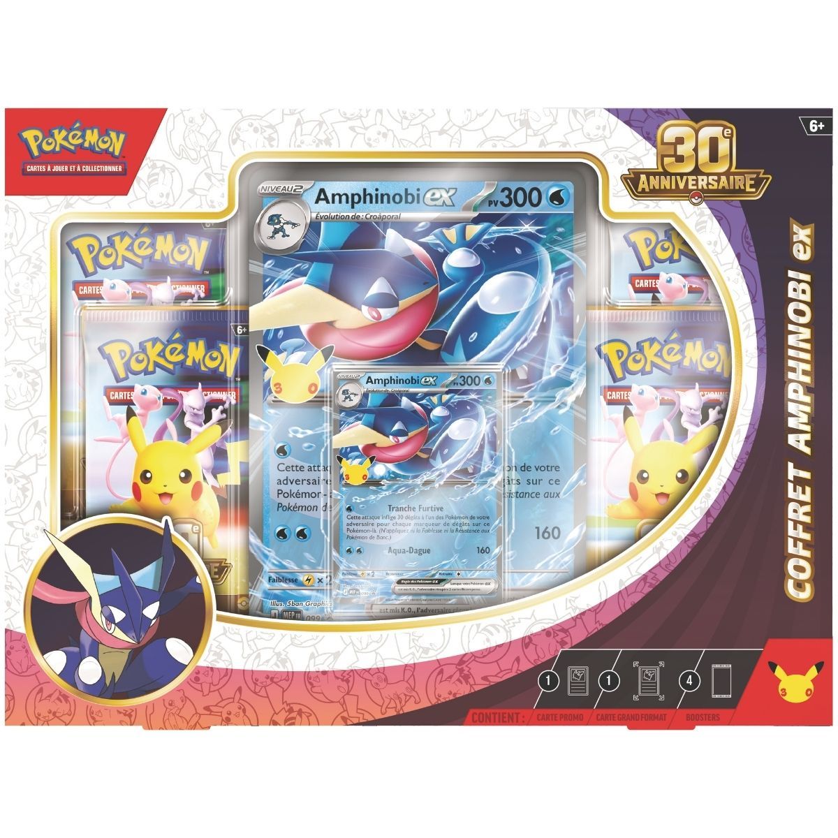 30. Jubiläum – Greninja-ex Box – Pokémon – FR