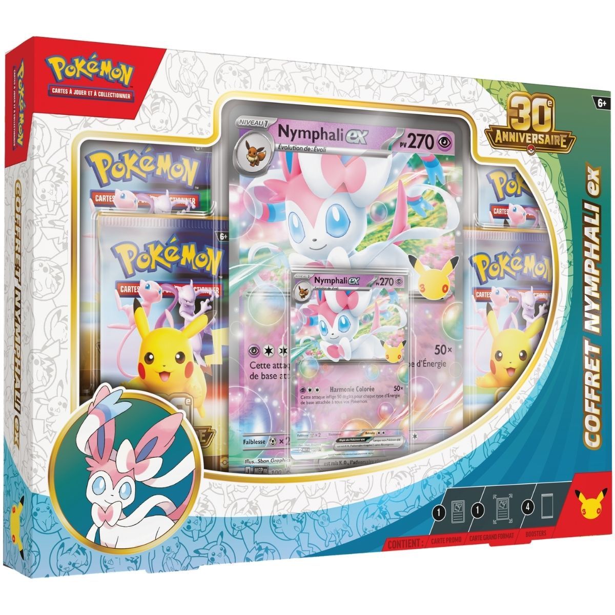 Item 30. Jubiläum – Sylveon-ex Box – Pokémon – FR