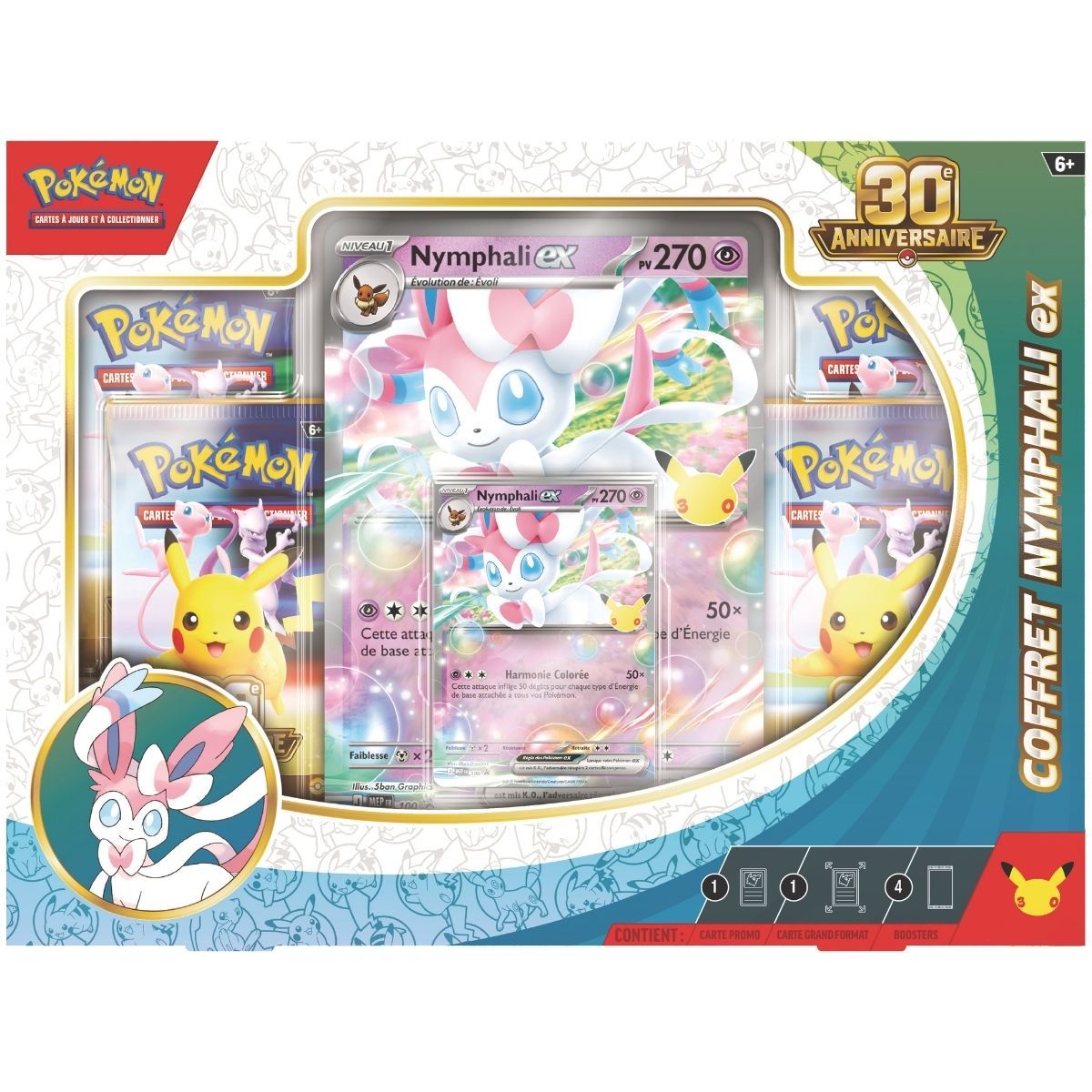 30. Jubiläum – Sylveon-ex Box – Pokémon – FR