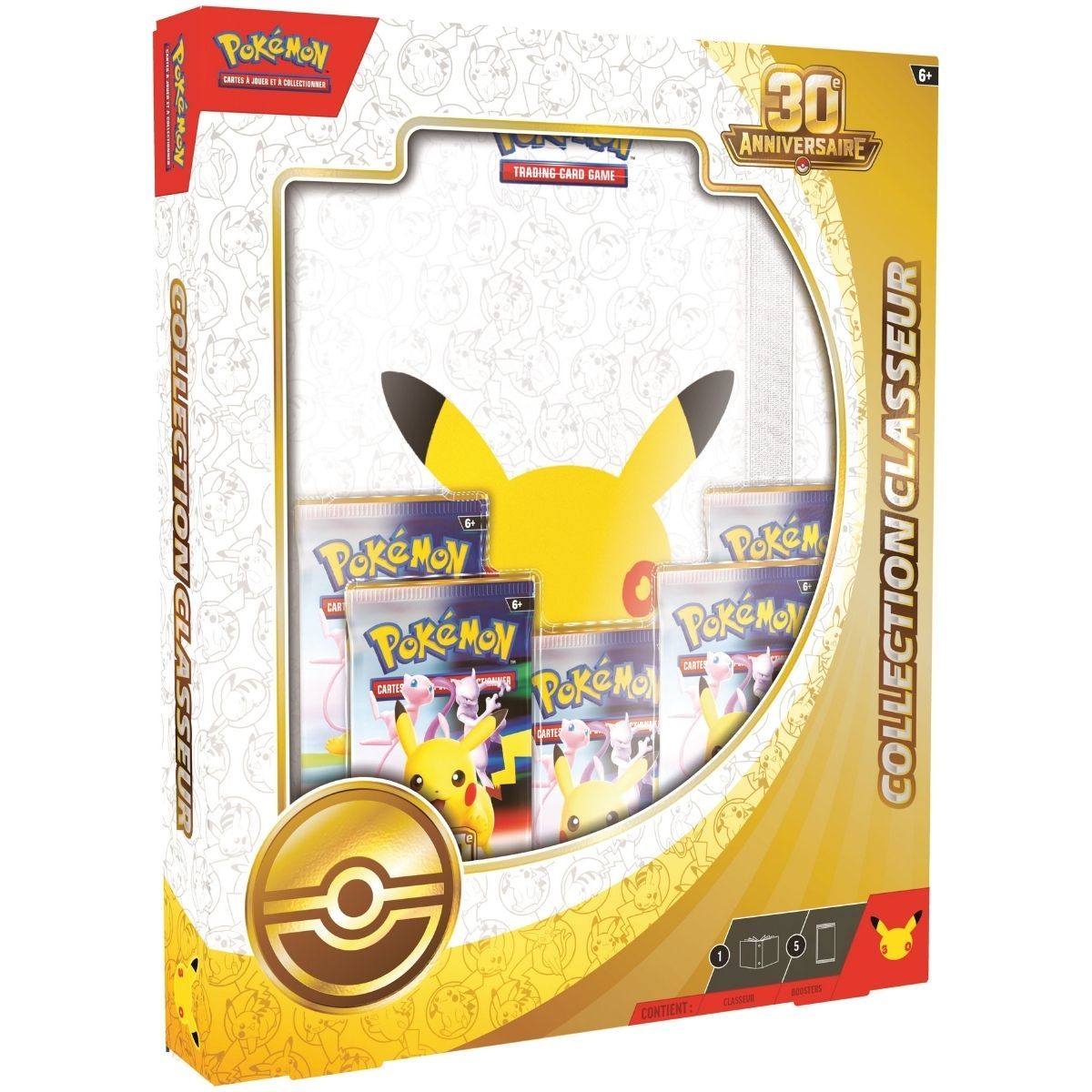 Item 30-jähriges Jubiläum – Sammelordner – Pokémon – FR
