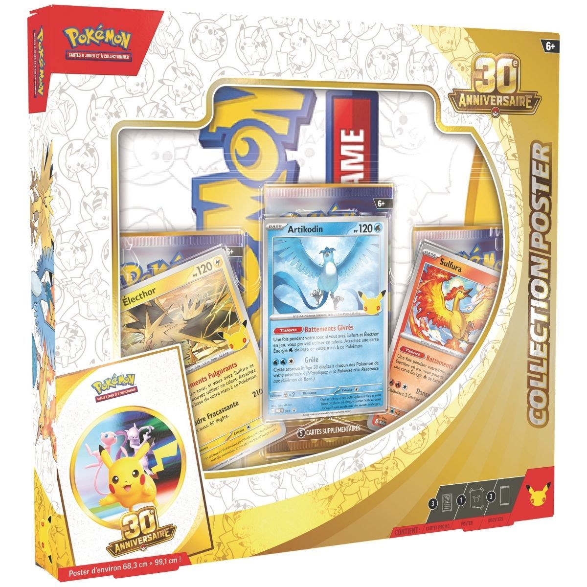 Item 30. Jubiläum – Posterkollektion – Pokémon – FR