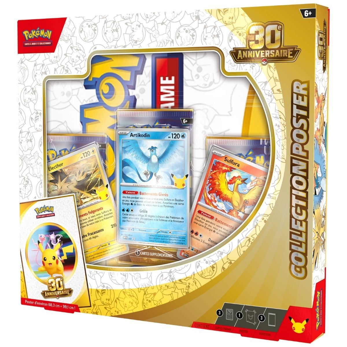 30. Jubiläum – Posterkollektion – Pokémon – FR