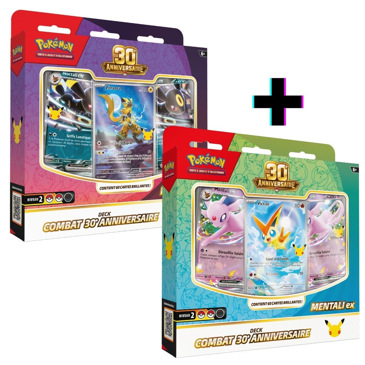 Item 30-jähriges Jubiläum – 2er-Pack Kampfdecks – Pokémon – FR