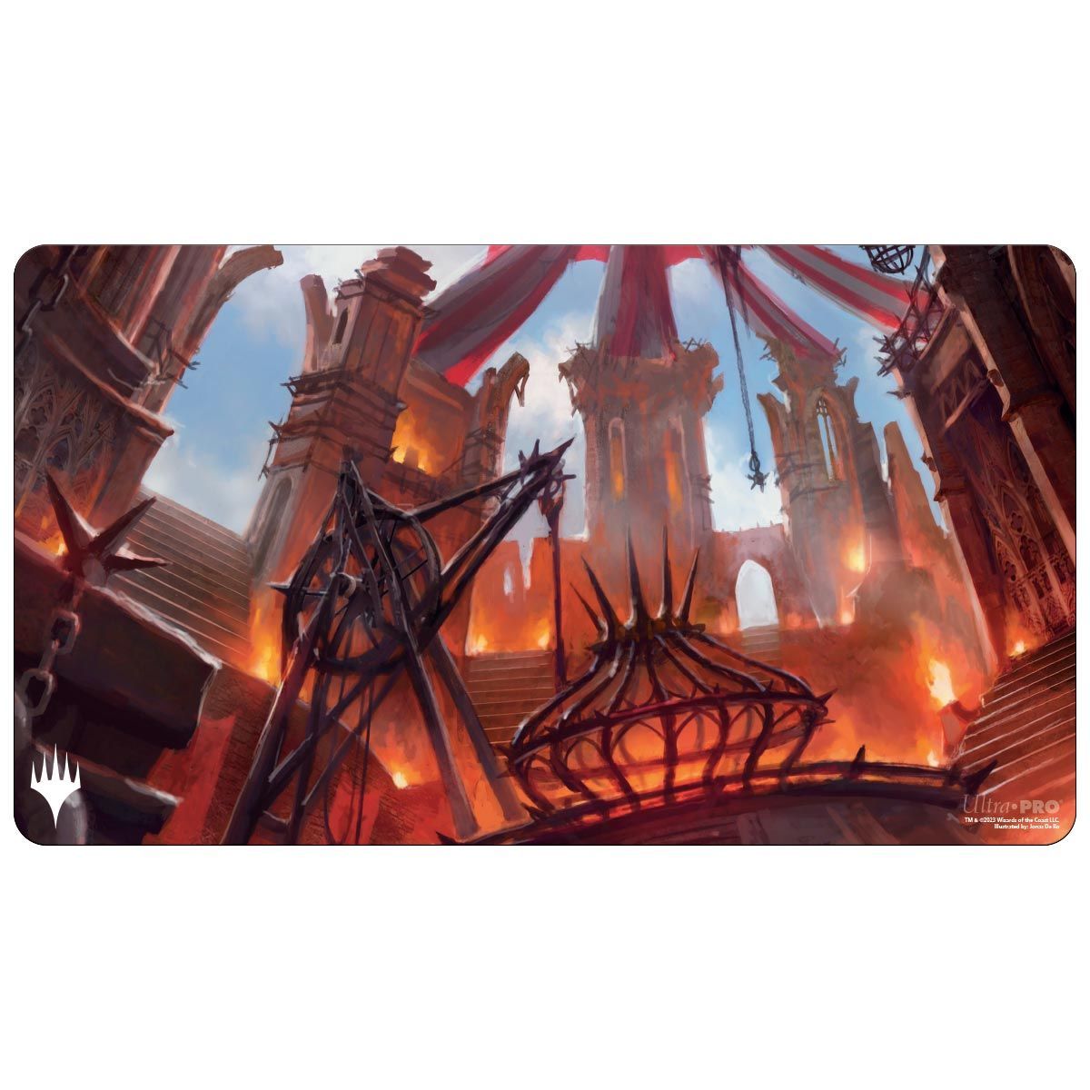 Item Spielmatte – MTG Ravnica Remastered Kult von Rakdos Blutkrypta Standard-Spielmatte