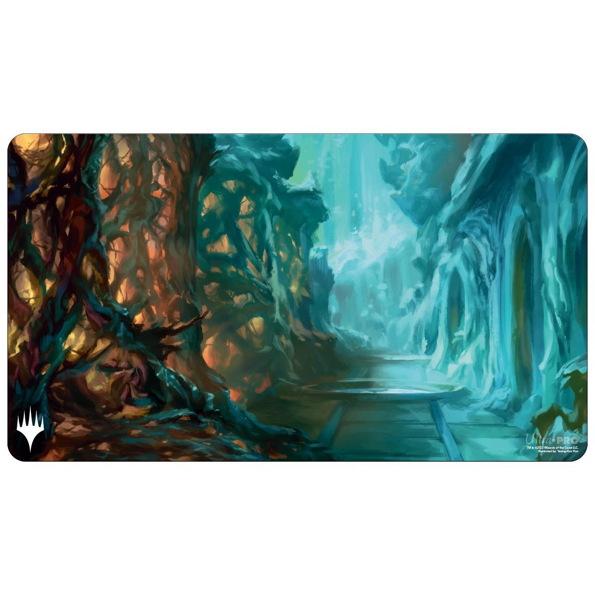 Spielmatte - MTG Ravnica Remastered Simic Combine Breed Pool Standard Gaming Playmat