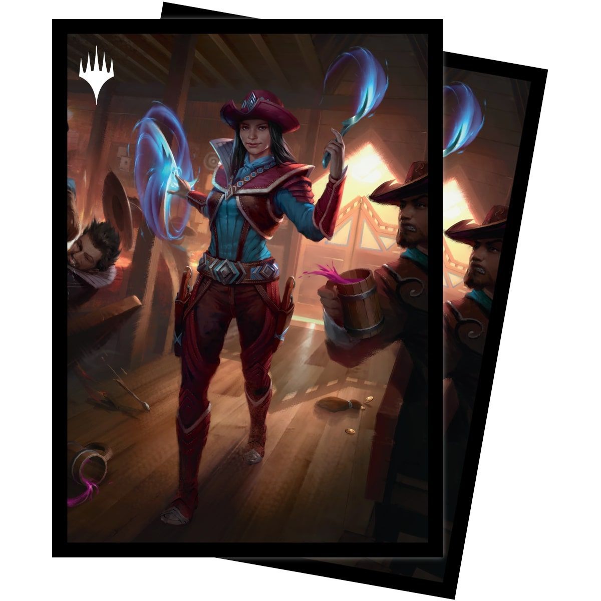 Item MTG Outlaws of Thundercross Stella Lee, Wild Card Deck Protector Sleeves (100 Stück)