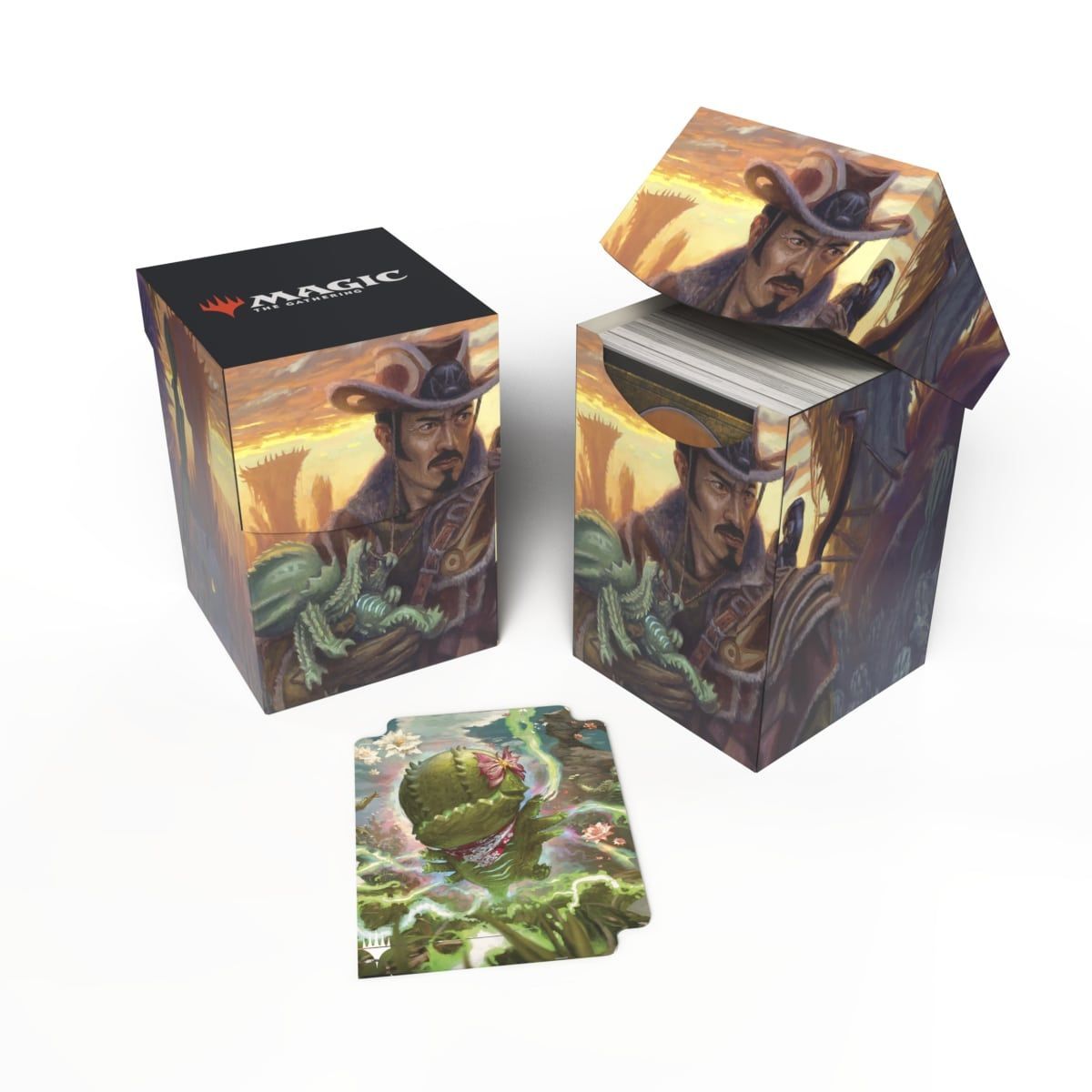 Item Deckbox 100+ MTG Outlaws of Thundercross Yuma, Stolzer Beschützer