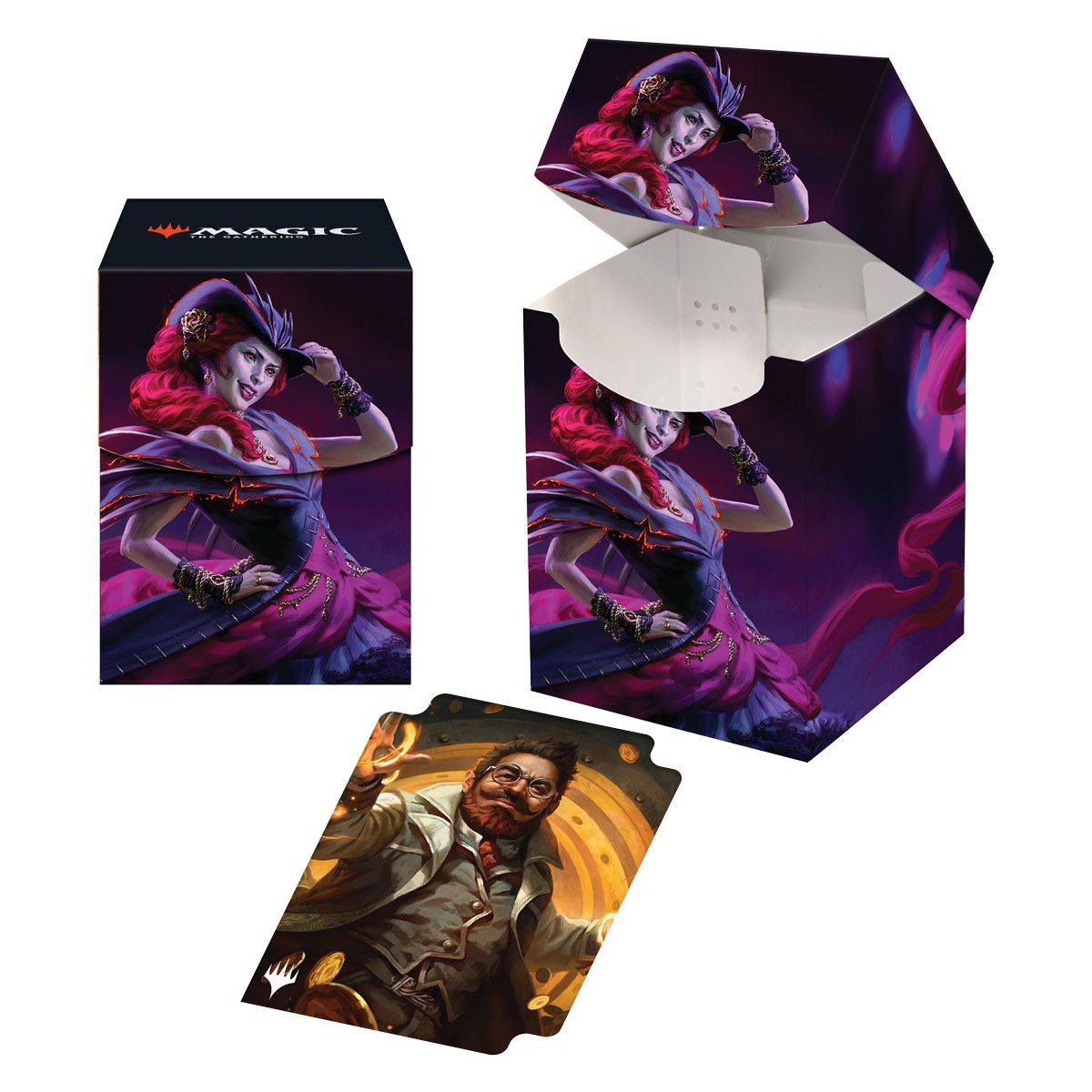 Item Deckbox 100+ MTG Thundercross Outlaws Olivia, Opulent Outlaw