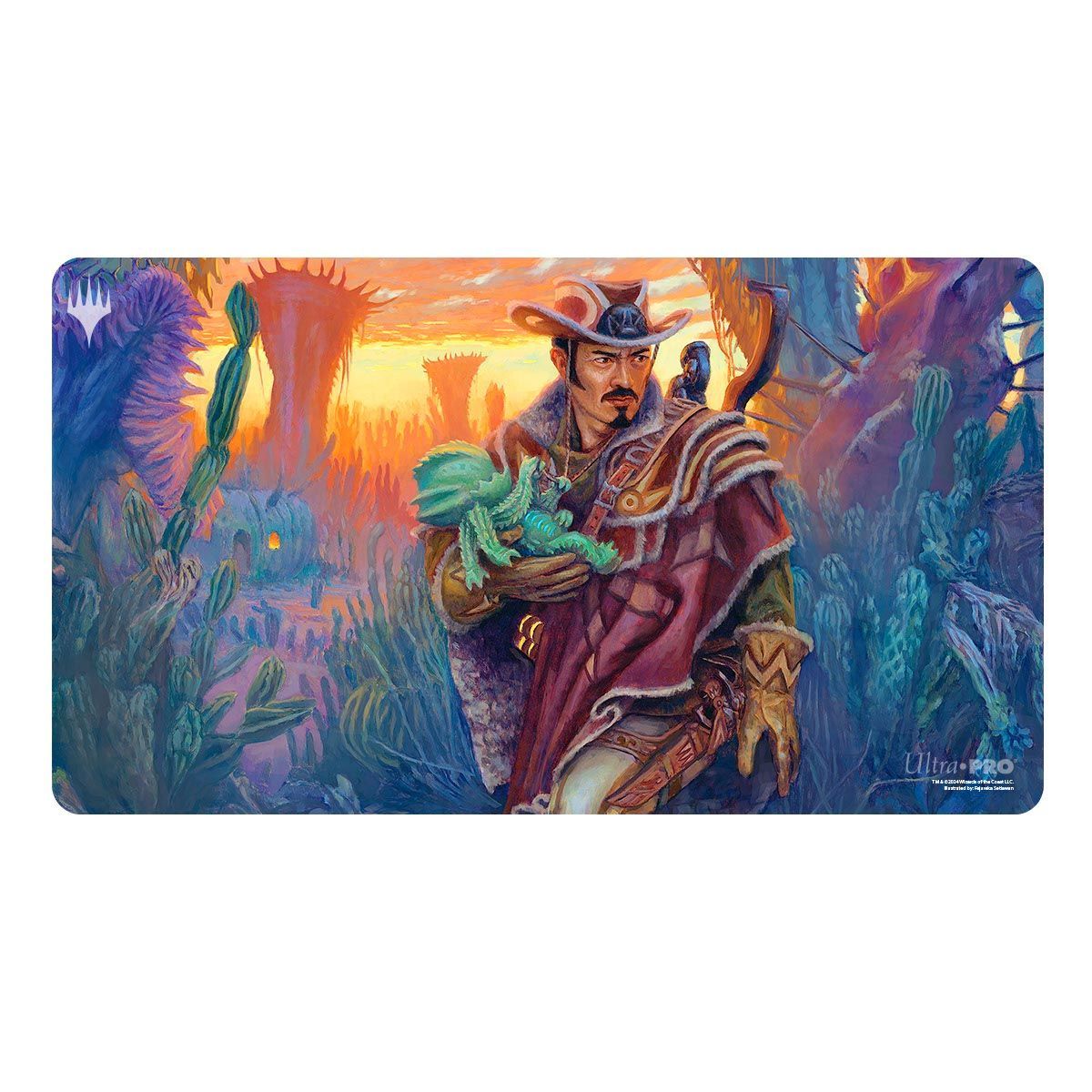 Item Spielmatte – MTG Outlaws of Thundercross Yuma, Stolzer Beschützer Standard-Spielmatte
