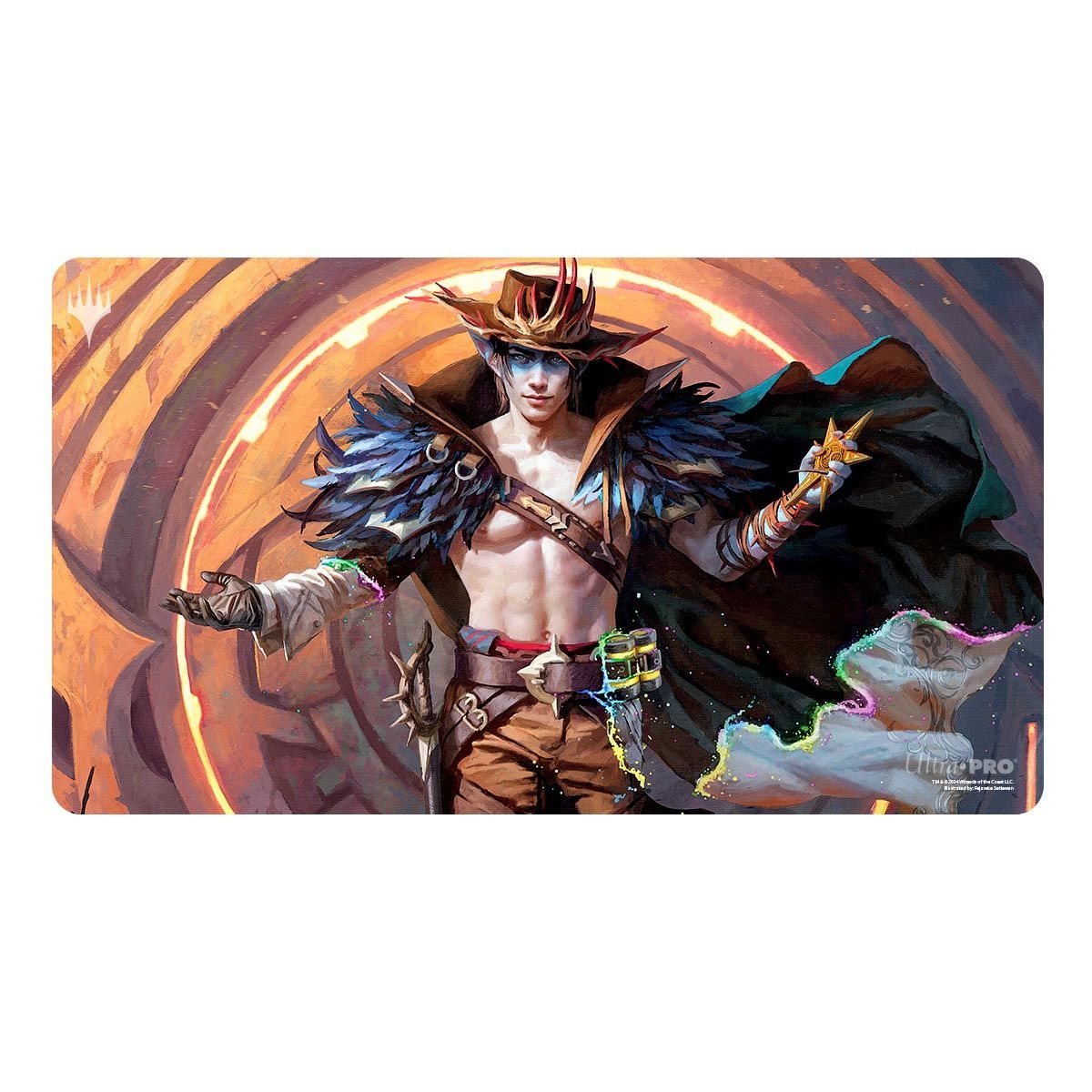 Item Spielmatte – MTG Outlaws of Thundercross Oko, der Anführer Standard-Spielmatte Key Art