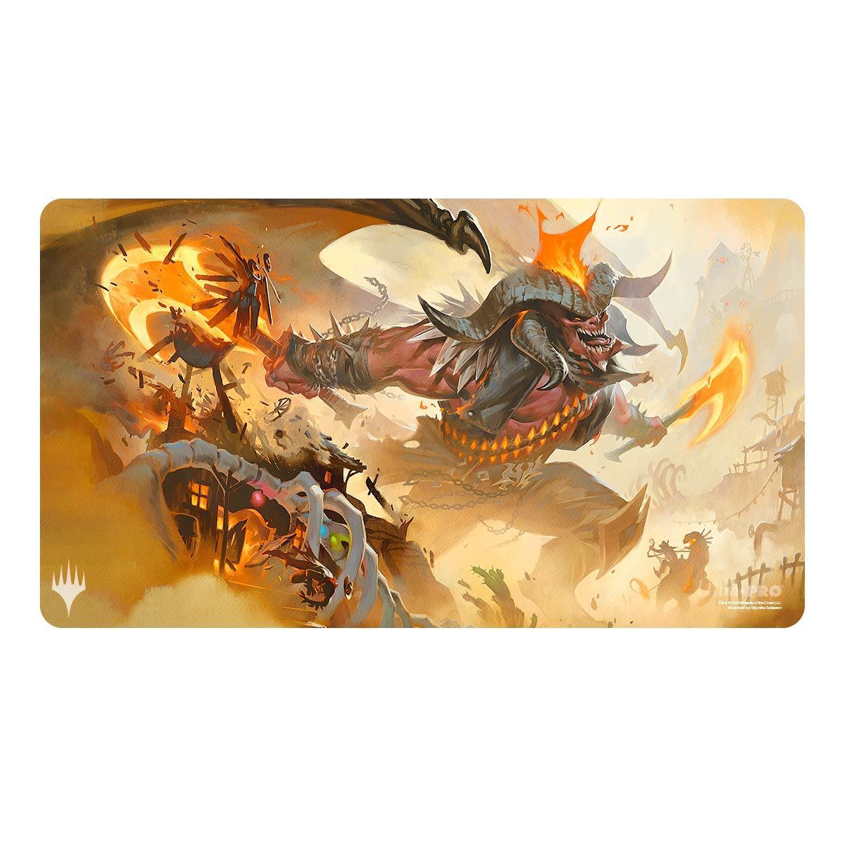 Item Spielmatte – MTG Outlaws of Thundercross Rakdos, der Muskelprotz Standard-Spielmatte Key Art