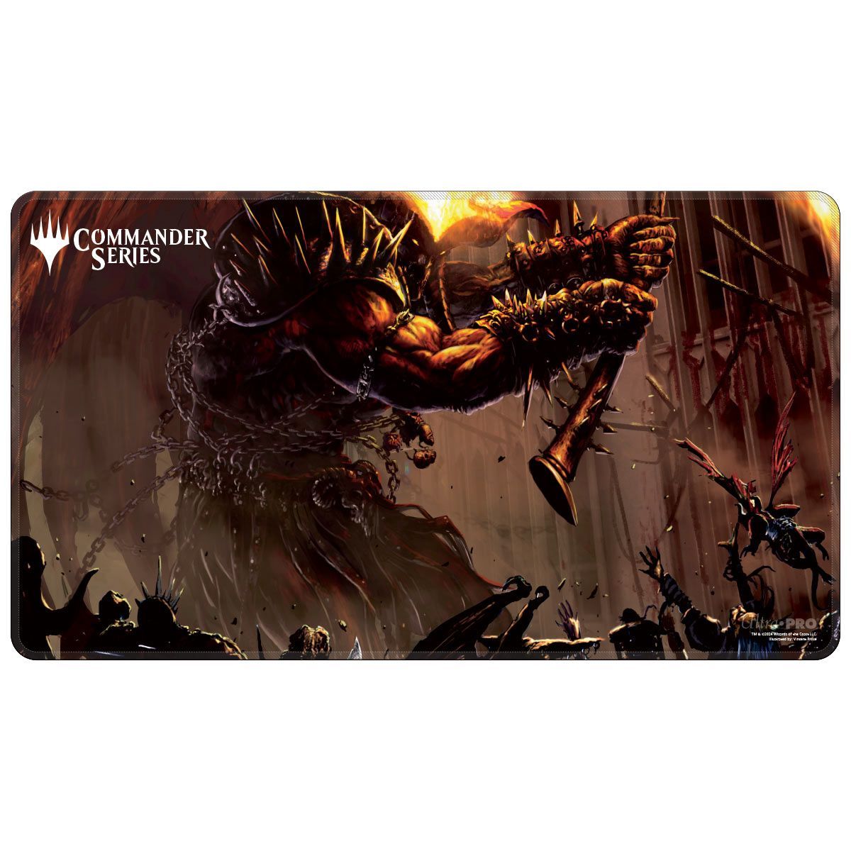 Item Spielmatte – MTG Commander Serie #2: Verbündete – Rakdos Genähte Standard-Spielmatte