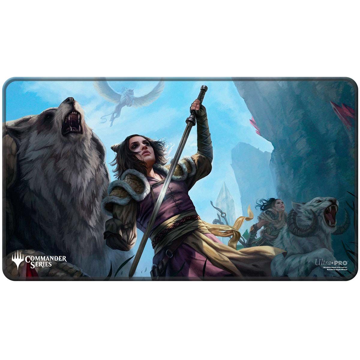 Item Spielmatte – MTG Commander Serie #3: Enemy – Winota Standard-Spielmatte mit genähtem Rand