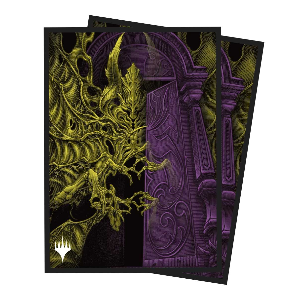 Item MTG Mornebrune Valgavoth, Terror Eater (Double Exposure Alt) 100 Stück Deck Protector Sleeves