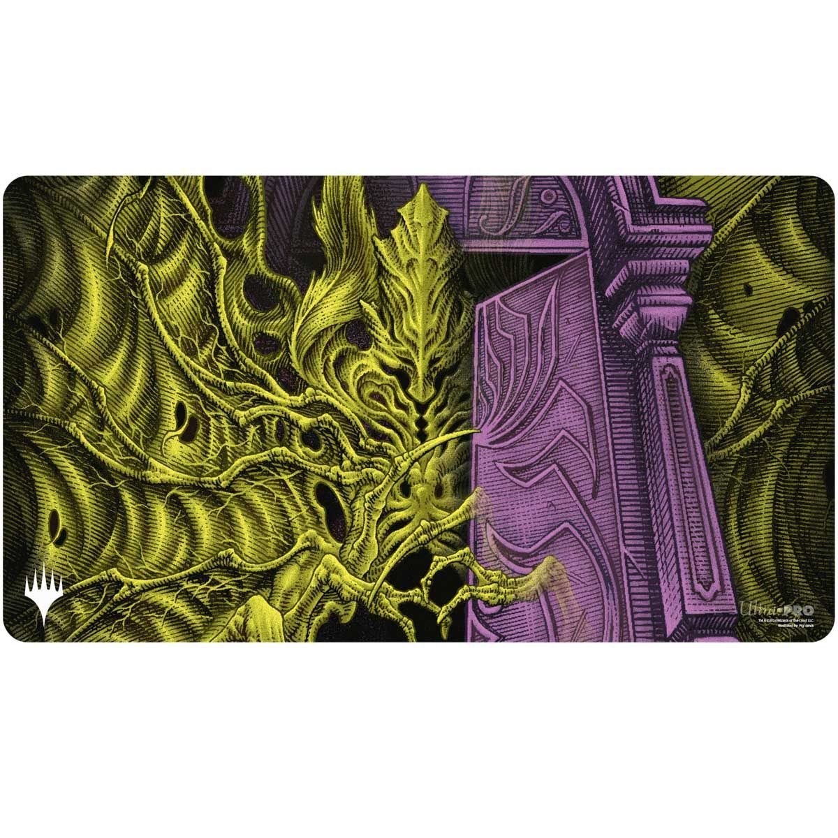 Item Spielmatte – MTG Mornebrune Valgavoth, Terror Eater (Doppelbelichtungs-Alternative) Standard-Spielmatte