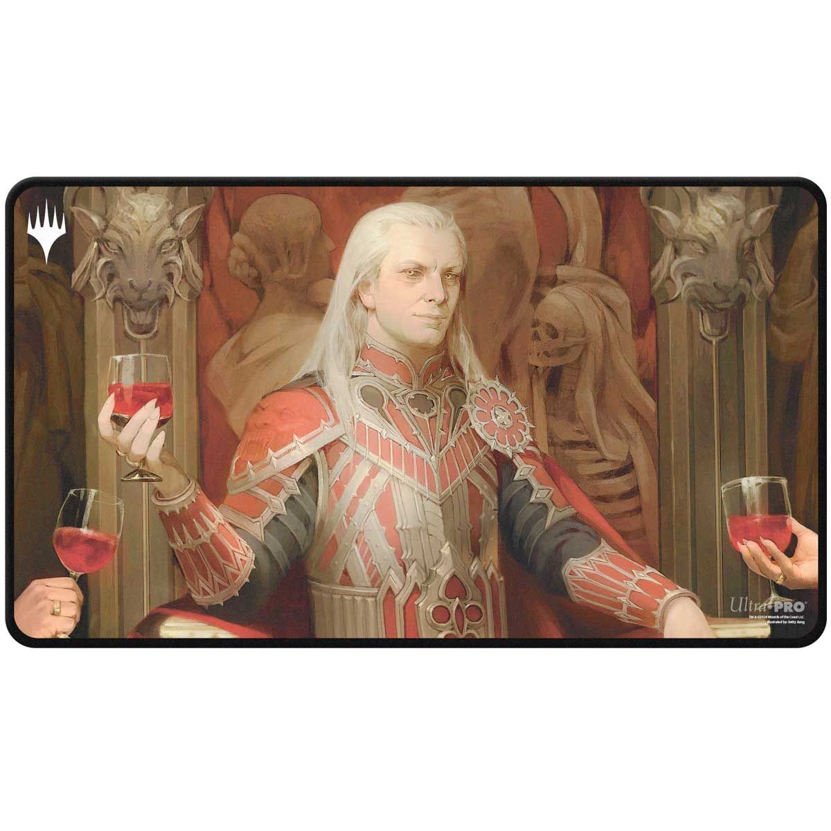Item Spielmatte - MTG Innistrad Remastered Edgar Markov Schwarze genähte Spielmatte