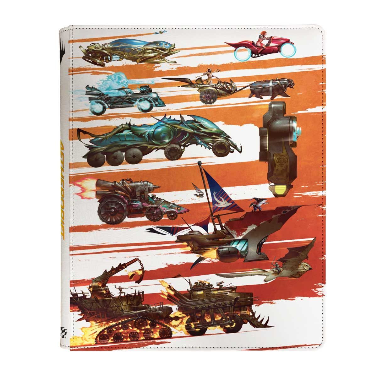 Item MTG Aetherdrift Finish Line Bundle Key Art 9-Pocket Premium Zippered PRO-BINDER Portfolio Binder
