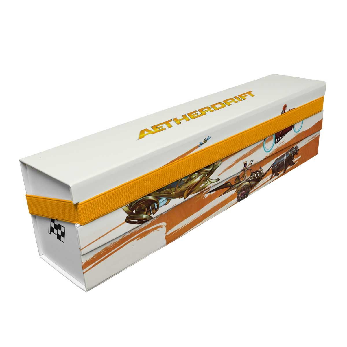 Item MTG Aetherdrift Aufbewahrungsbox – Finish Line Bundle Key Art 500+ Flachverpackung