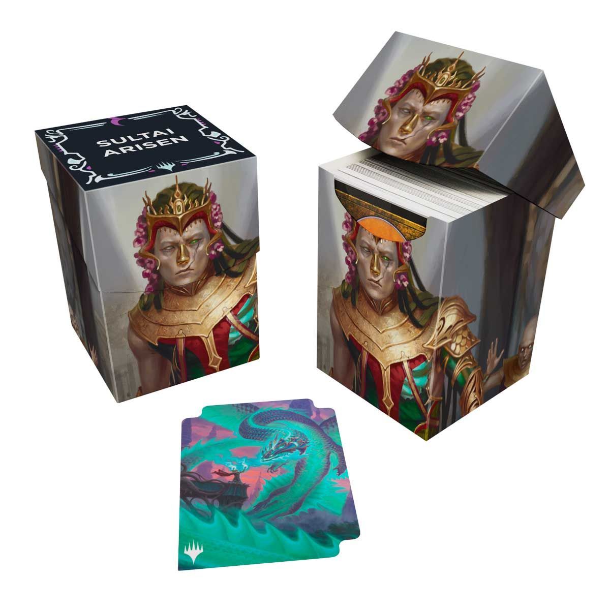 Item Deckbox 100+ MTG Tarkir: Storm of the Dragons Kotis, Sibsig Champion / Teval, the Balanced Scale (Sultai Arisen Commander Deck)