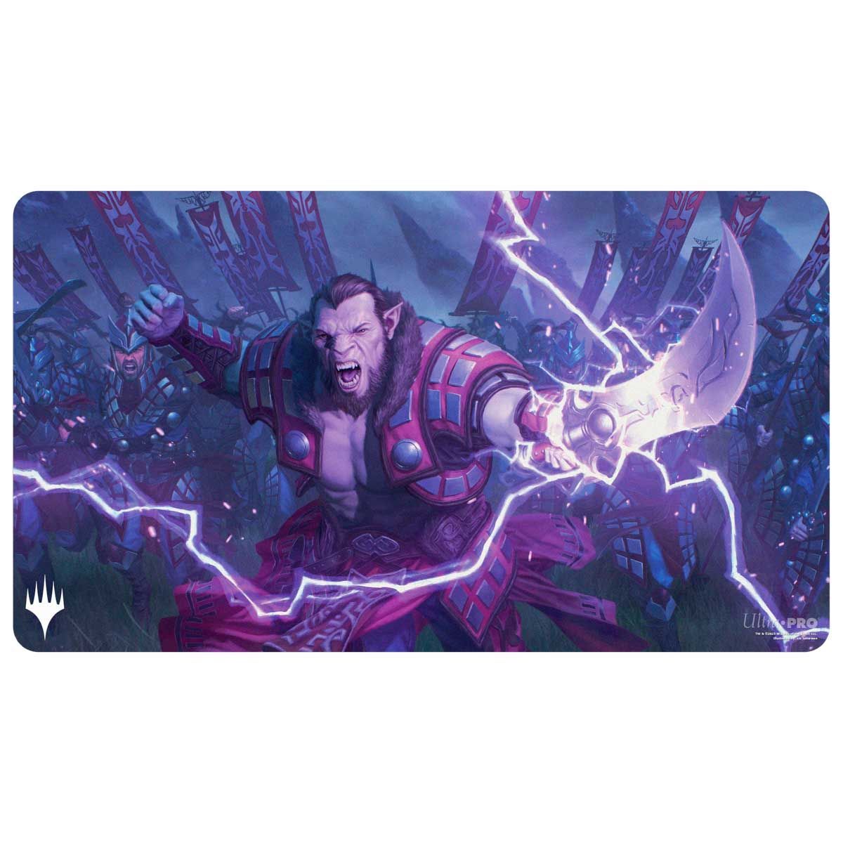 Spielmatte - MTG Tarkir: Storm of Dragons Zurgo Stormrender (Mardu Surge Commander Deck)