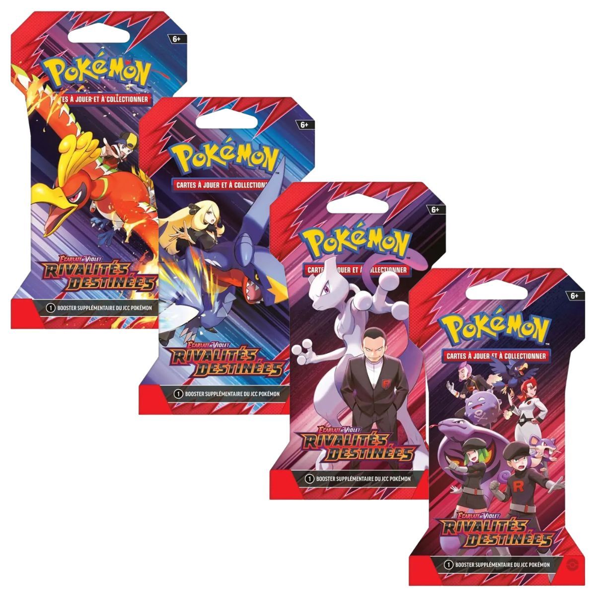 Item Artset [EV10] - Destiny Rivalries Booster Blister Pack - Scarlet and Purple Pokémon - FR [SV10]