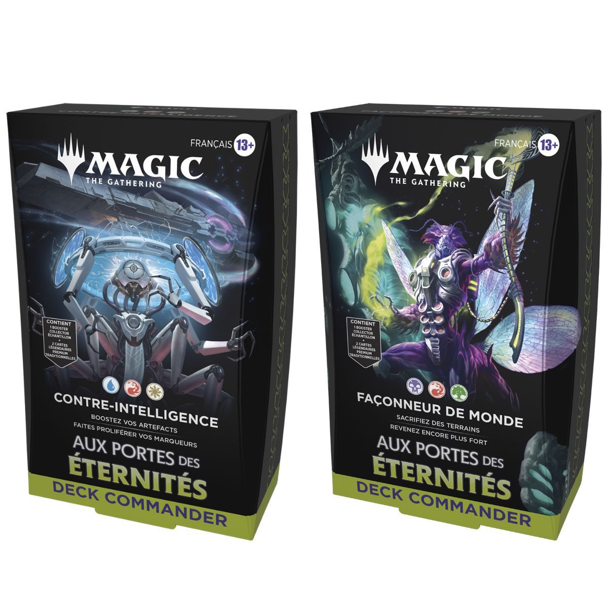 An den Toren der Ewigkeit – FR – Set mit 2 Commander-Decks – Magic the Gathering – EOE