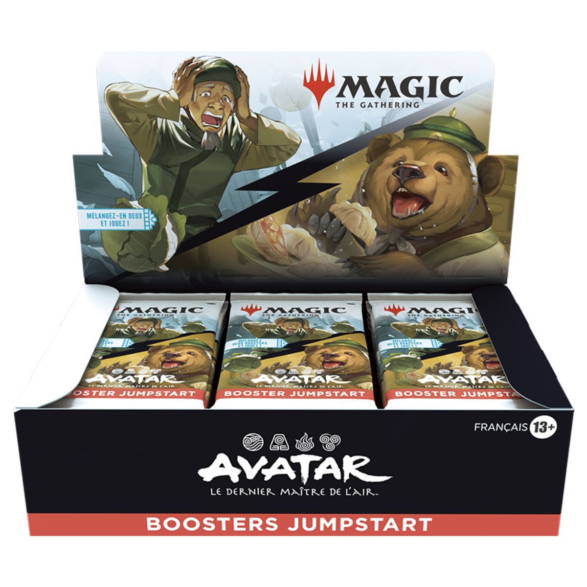 Avatar: Der Herr der Elemente – Schachtel mit 24 Jumpstart-Boostern – FR – Magic the Gathering