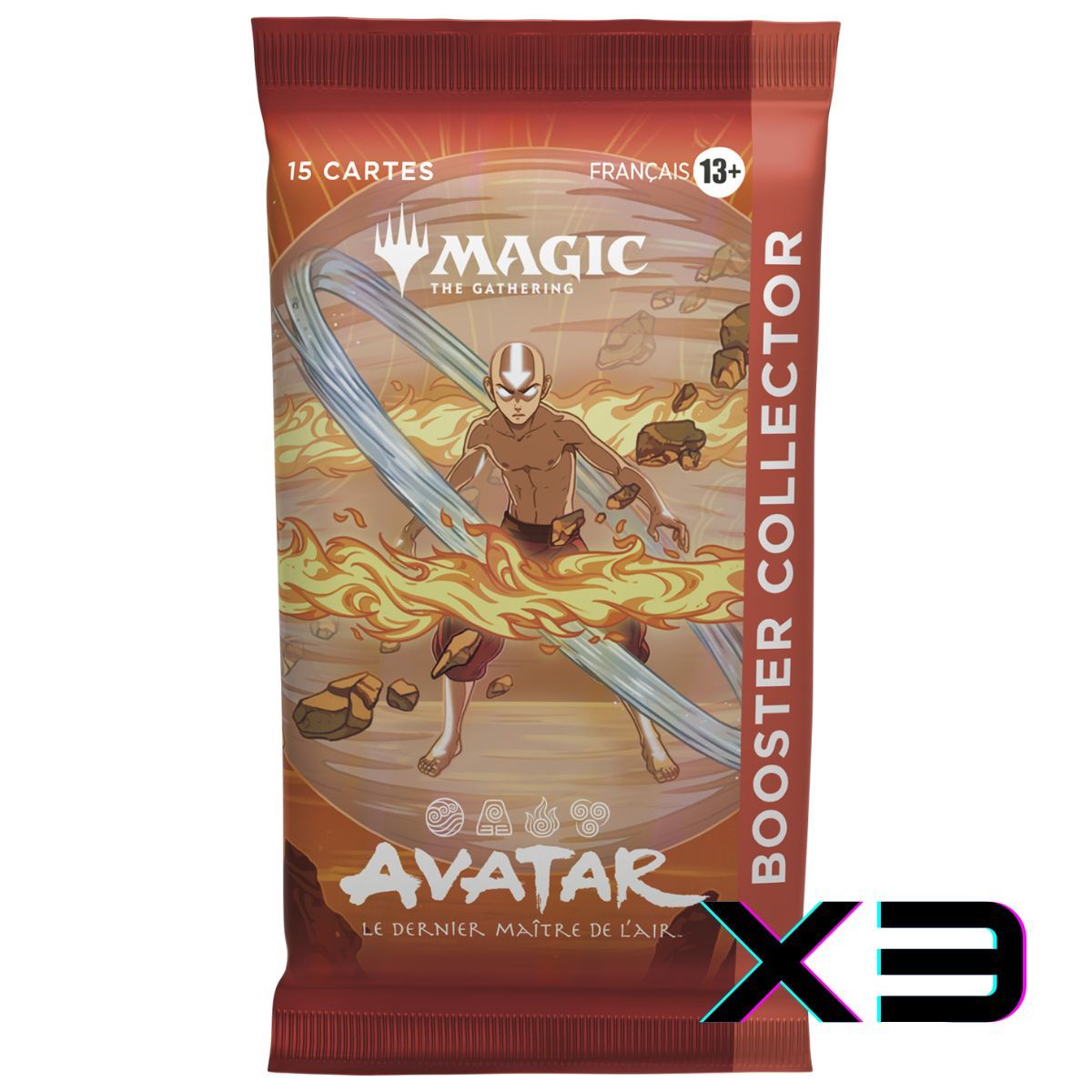 Item Avatar: Der Herr der Elemente – FR – 3 Sammler-Booster – FR – Magic the Gathering – TLA