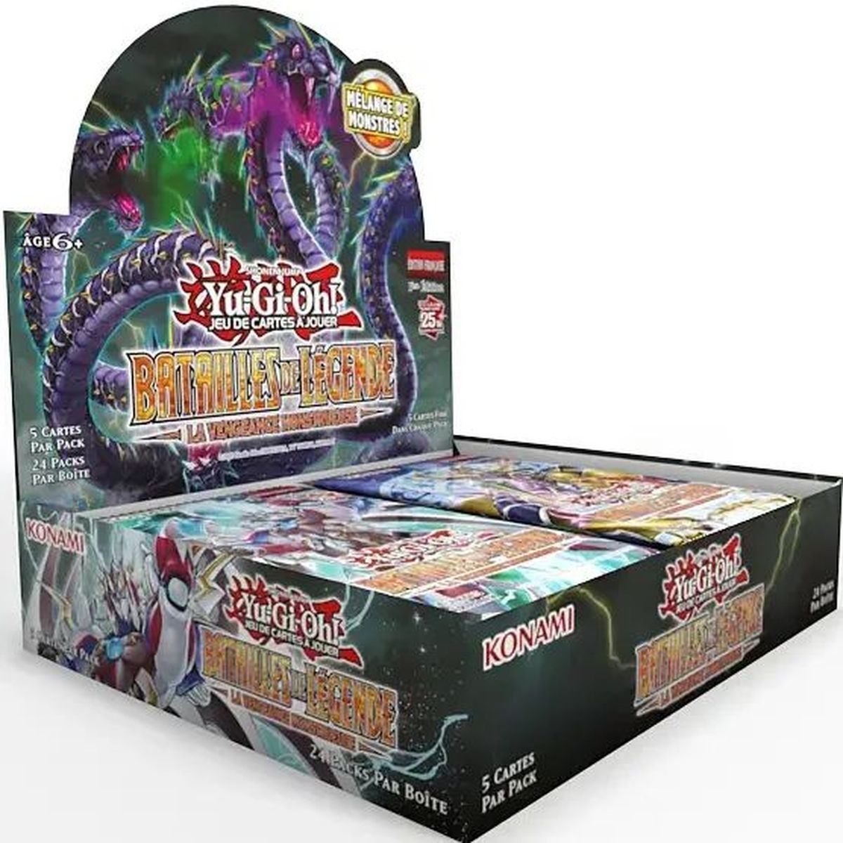 Legendary Battles: Monstrous Vengeance – FR – Booster-Box – BLMR-FR – 1. Druck – Yu-Gi-Oh!