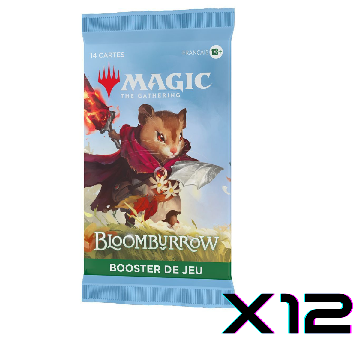 Item Bloomburrow BLB – FR – Set mit 12 Spielboostern – Magic the Gathering