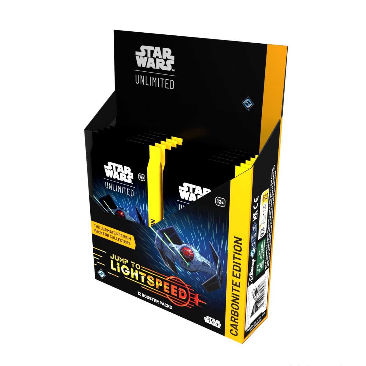 Schachtel mit 12 Karbonit-Boostern – Star Wars Unlimited – EN – Sprung zur Lichtgeschwindigkeit – SWU4
