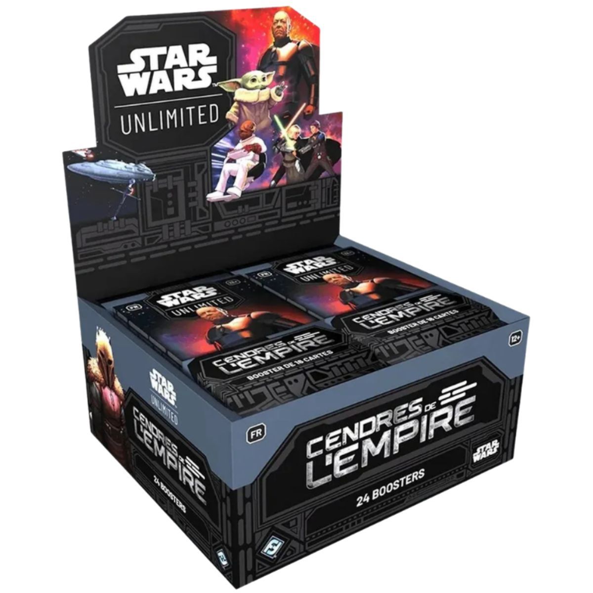 Item Box mit 24 Boostern – Ashes of the Empire – Star Wars Unlimited – FR – SWU8