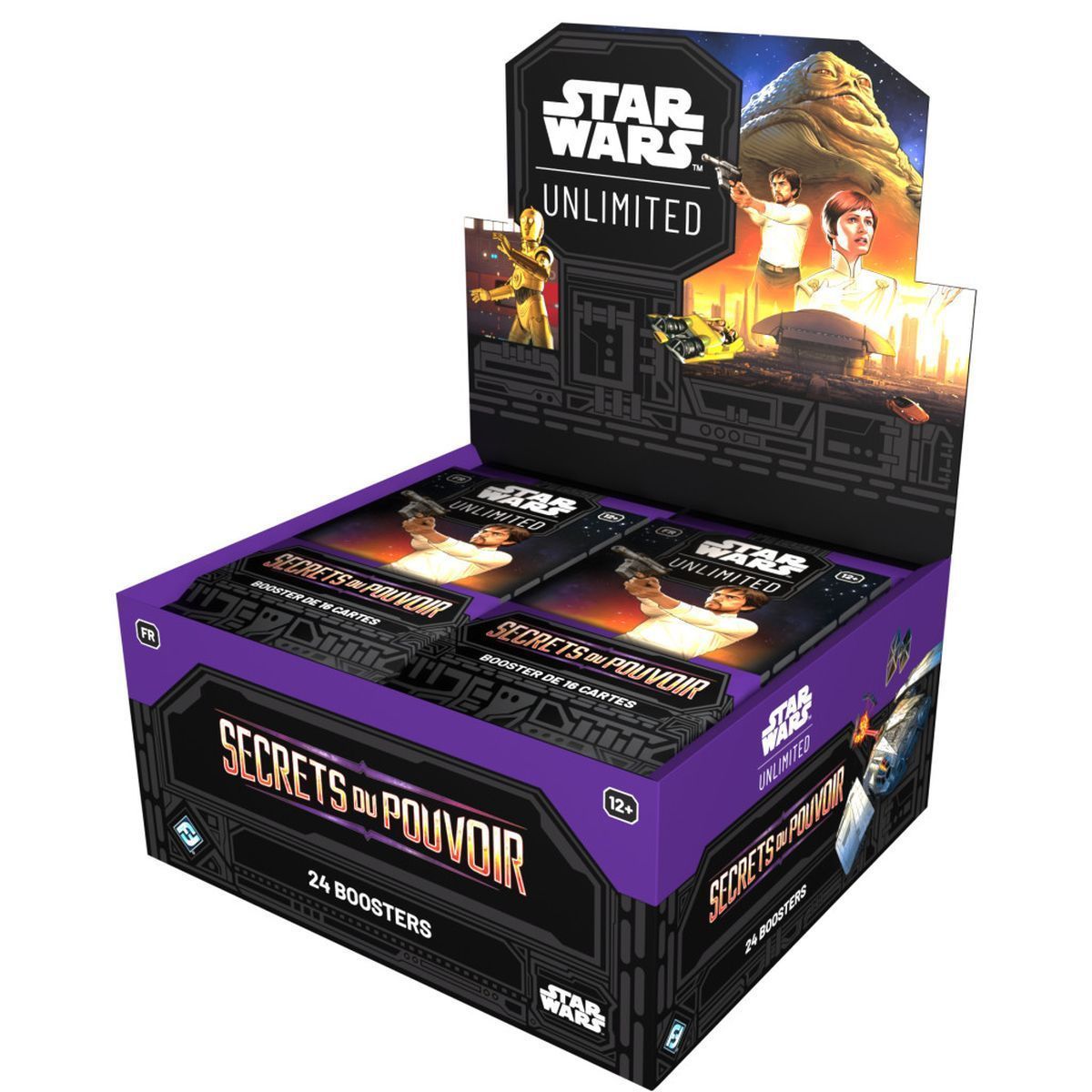 Item Schachtel mit 24 Boostern – Geheimnisse der Macht – Star Wars Unlimited – FR – SWU6