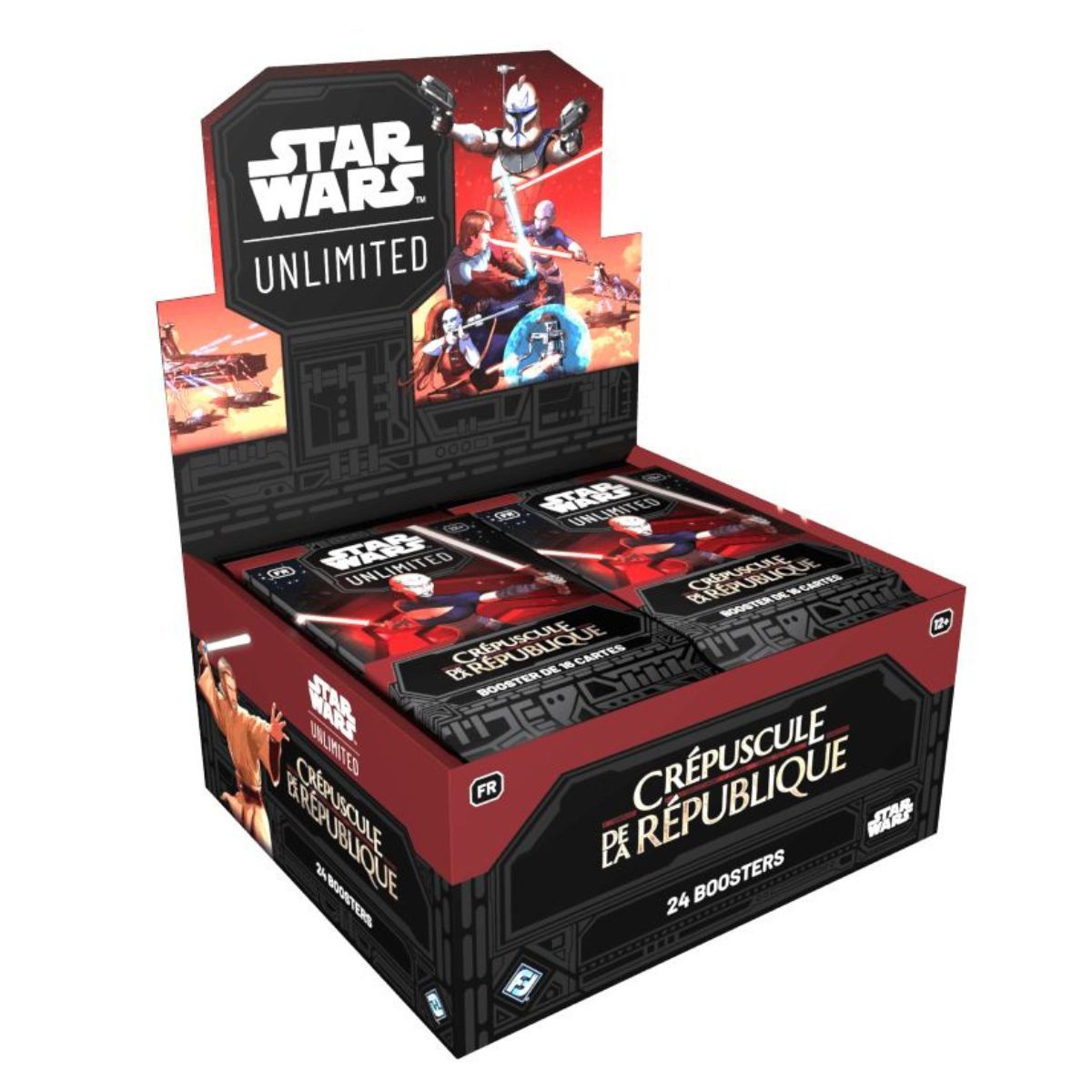 Box mit 24 Boostern – Star Wars Unlimited – FR – Twilight of the Republic – SWU3