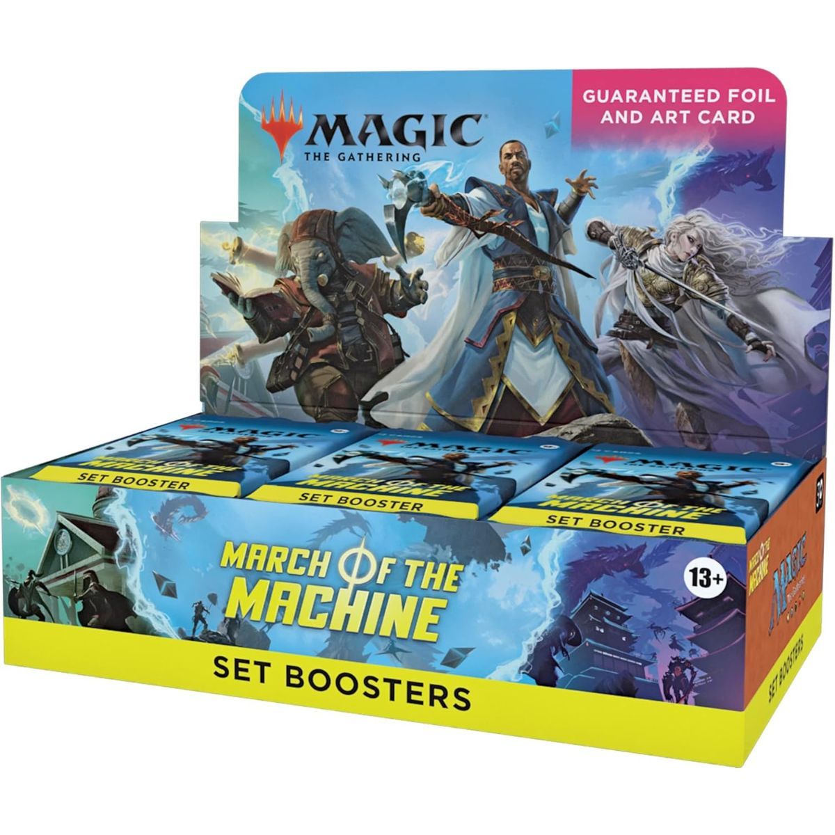 Item Box mit 30 Erweiterungs-Boostern – Marche des Machines – DE – MTG