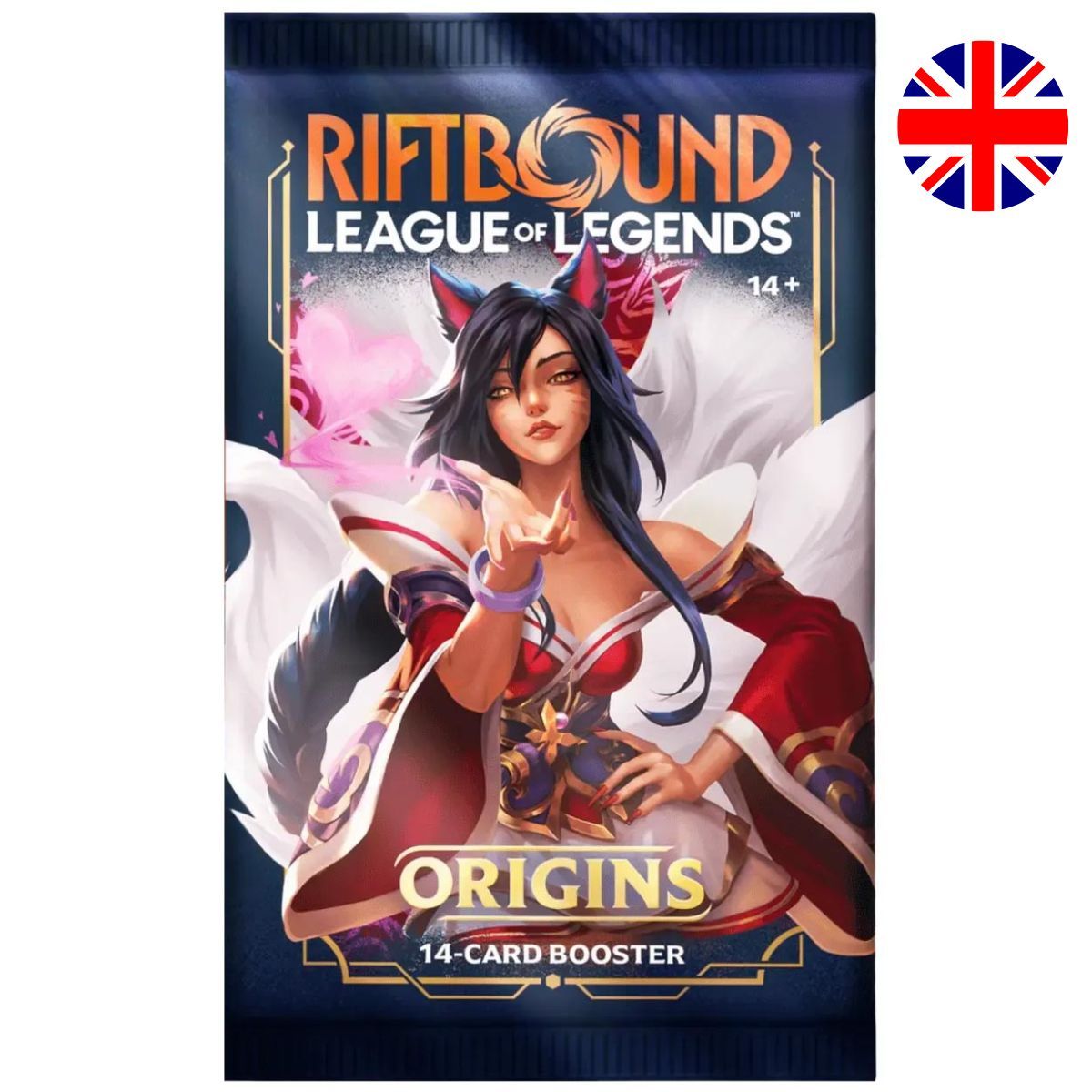 Item Booster Set 1 Origins – Packung mit 14 Karten – EN – Riftbound: LoL TCG