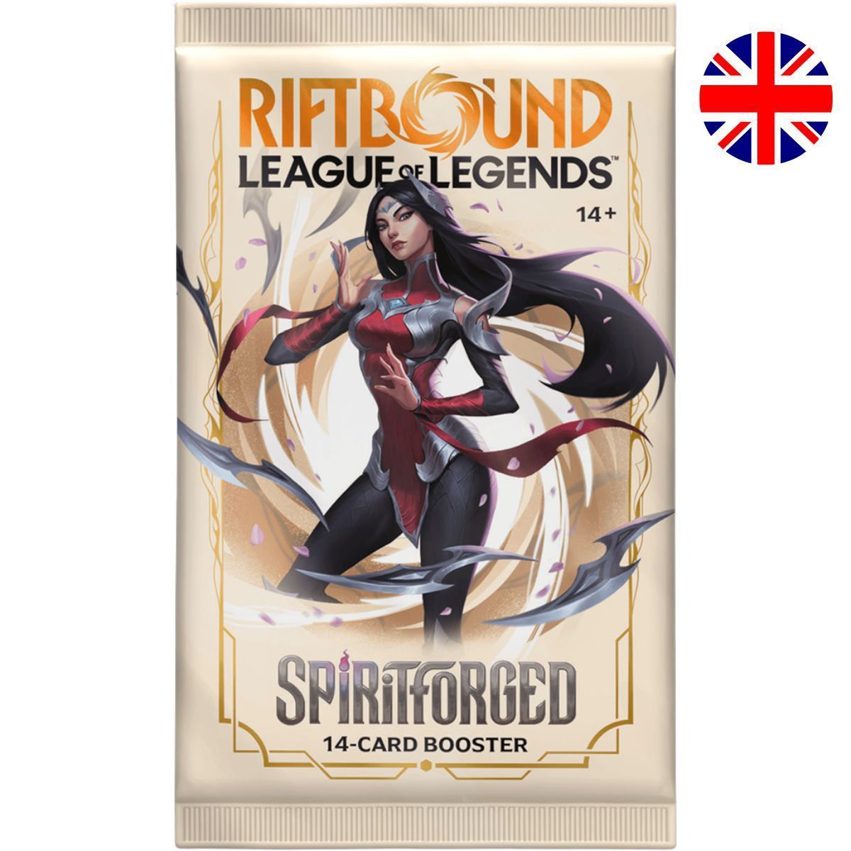 Item Booster-Set 2 Spiritforged – Packung mit 14 Karten – EN – Riftbound: LoL TCG