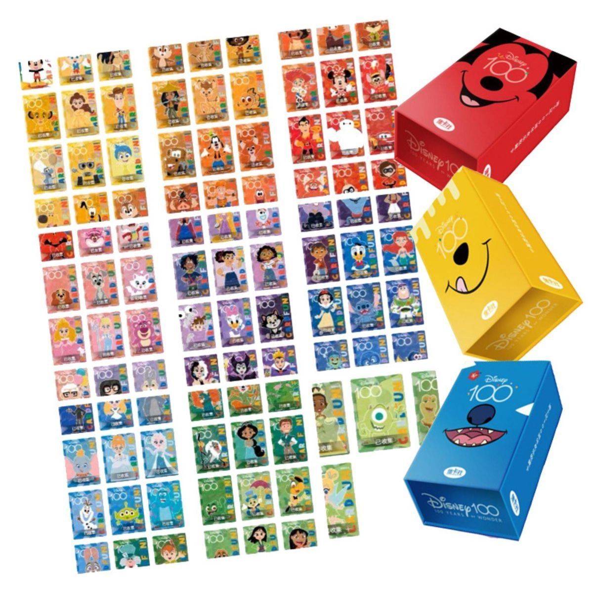 CardFun – Box mit 10 Boostern – Disney 100 Joyful Deluxe Edition – CH