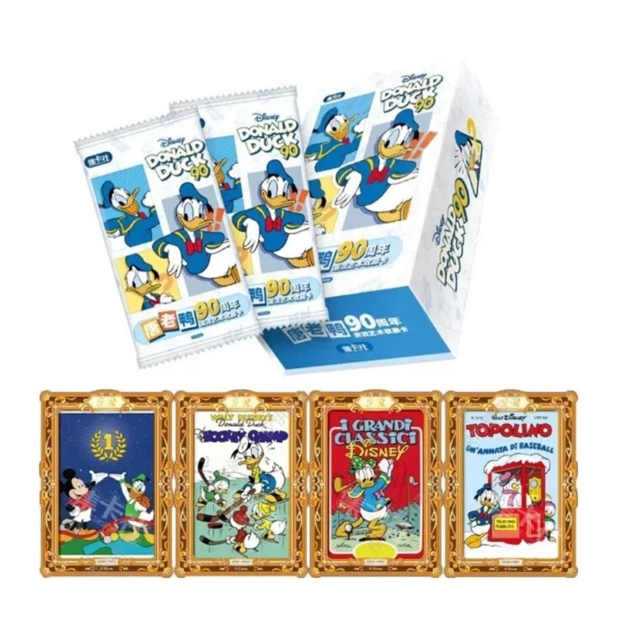 CardFun – Box mit 10 Boostern – Disney: Donald Duck 90. Jubiläum – CH