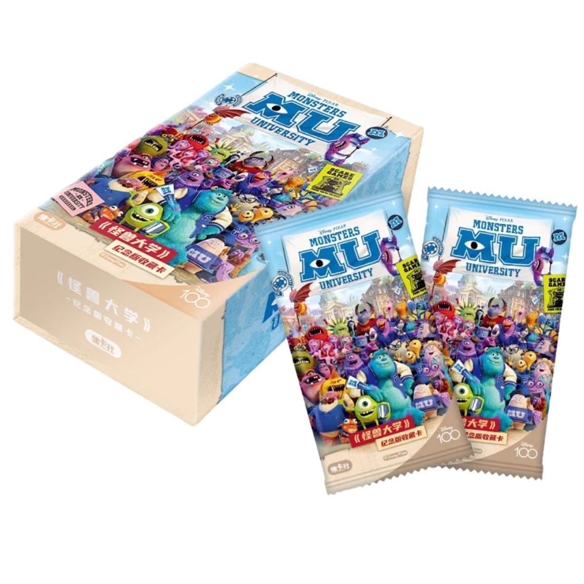 CardFun – Box mit 10 Boostern – Disney Pixar: Die Monster Uni – CH