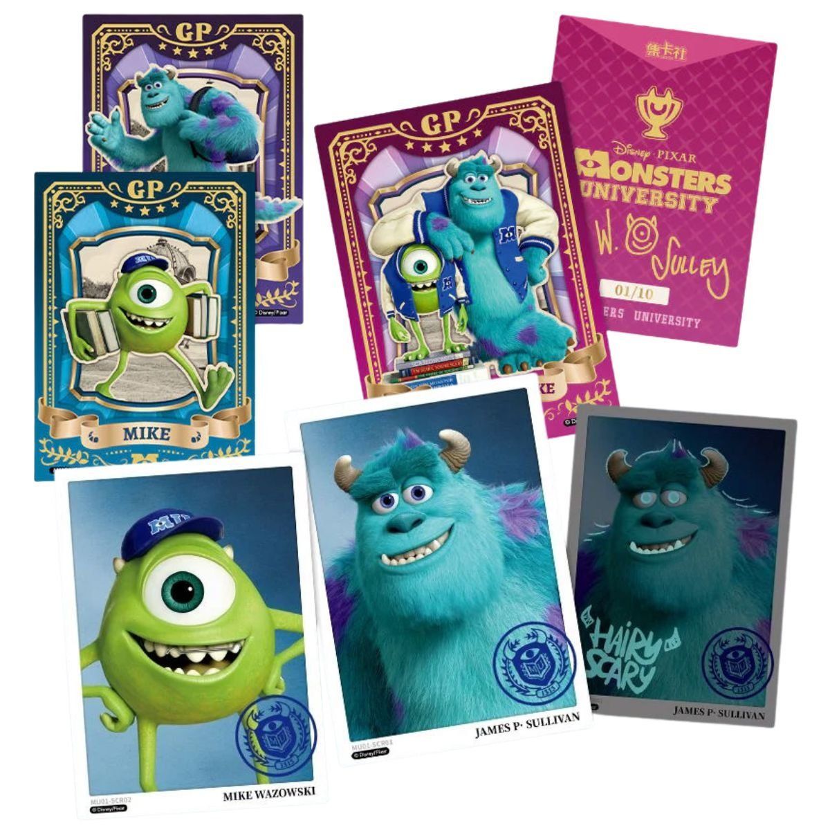 CardFun – Box mit 10 Boostern – Disney Pixar: Die Monster Uni – CH