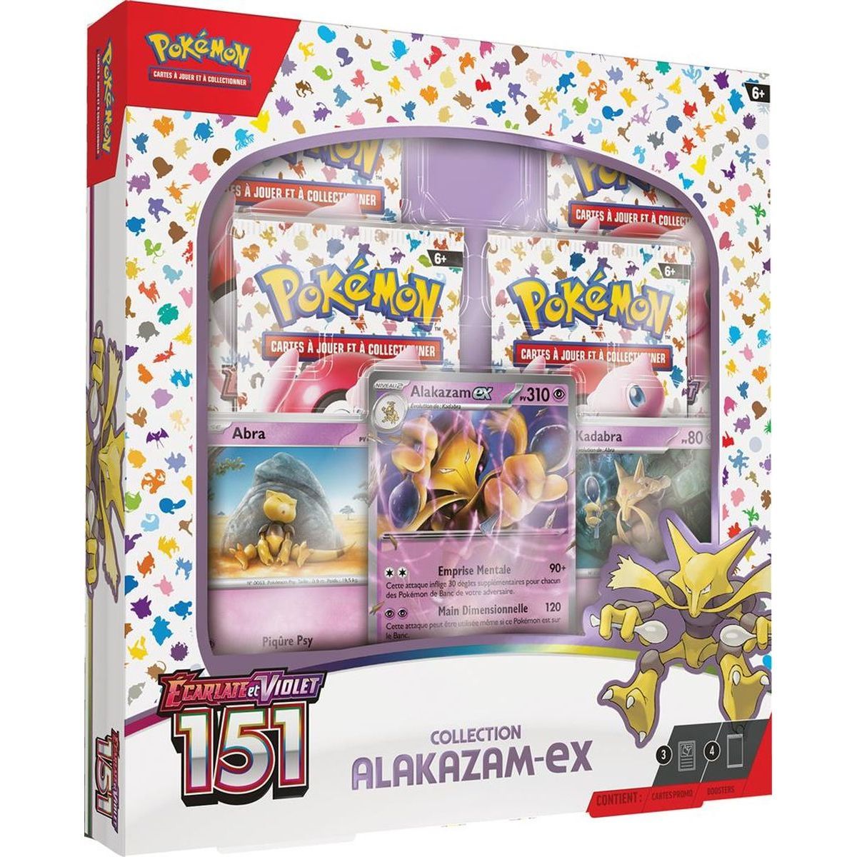 Box – 151 – Alakazam EX – FR – [SV3.5][EV3.5] – Pokémon