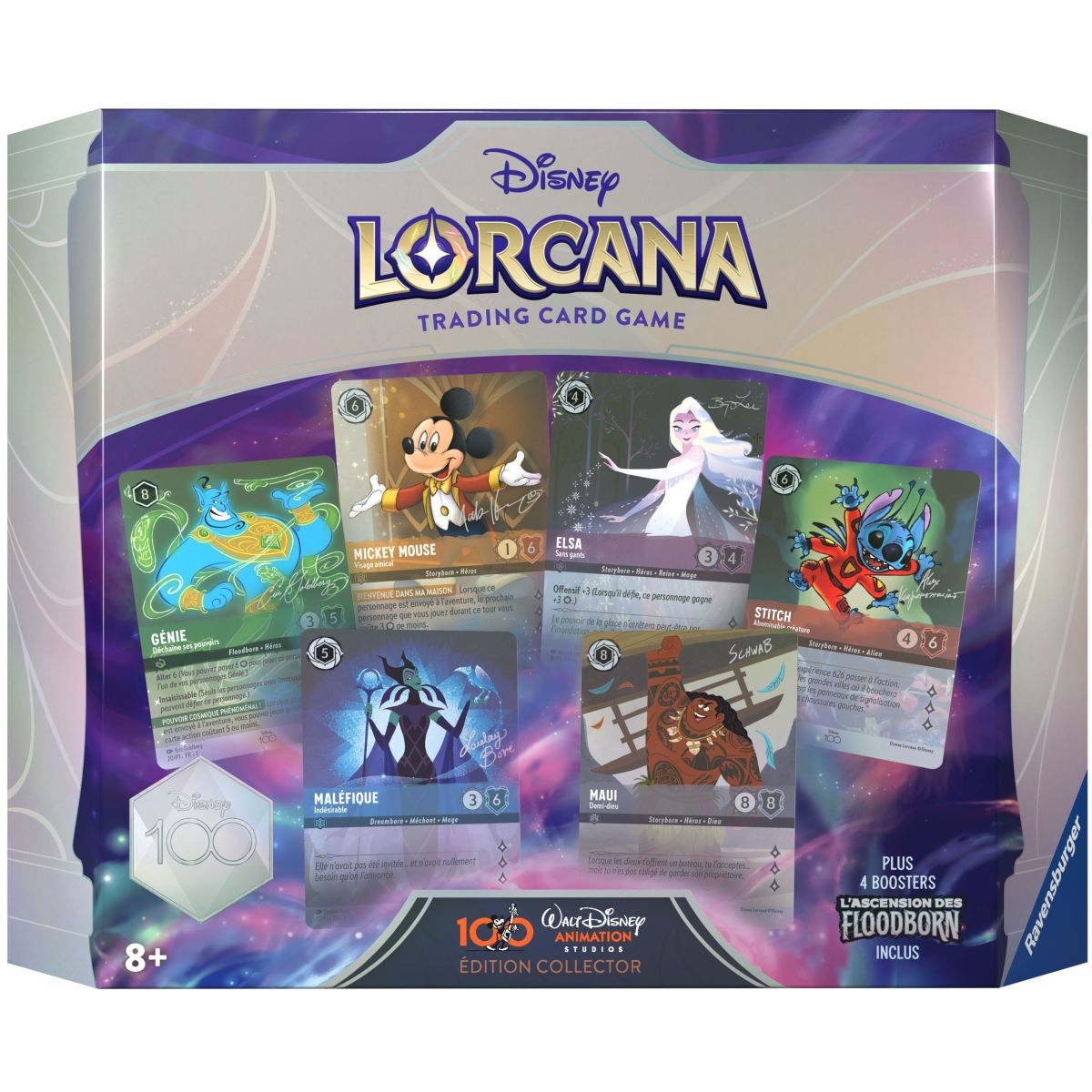 Lorcana Disney 100 Jahre Geschenkbox – FR – Rise of the Floodborn – Set 2 – 1. Druck