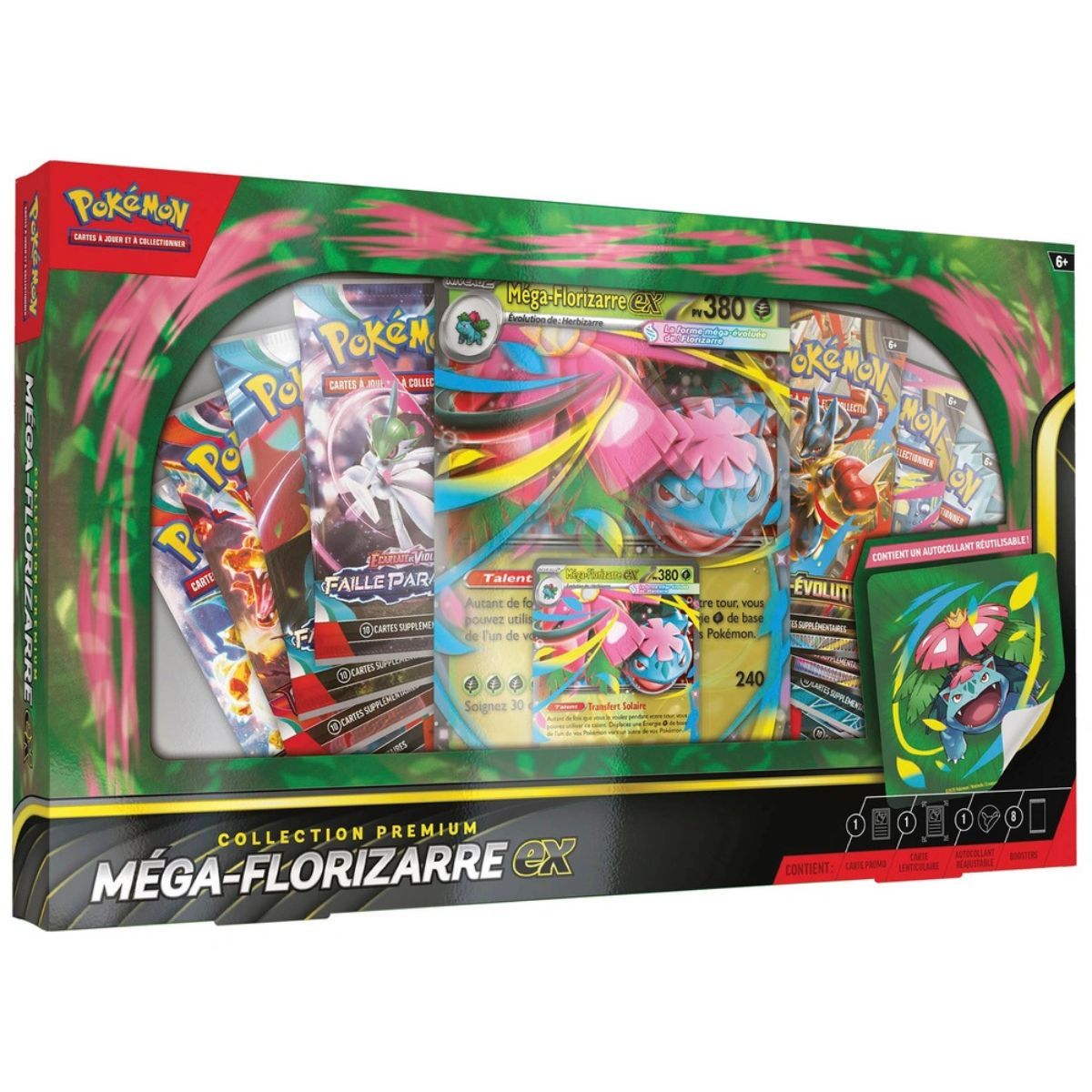 Item Premium-Kollektionsbox – Mega-Bisaflor EX – Pokémon – FR