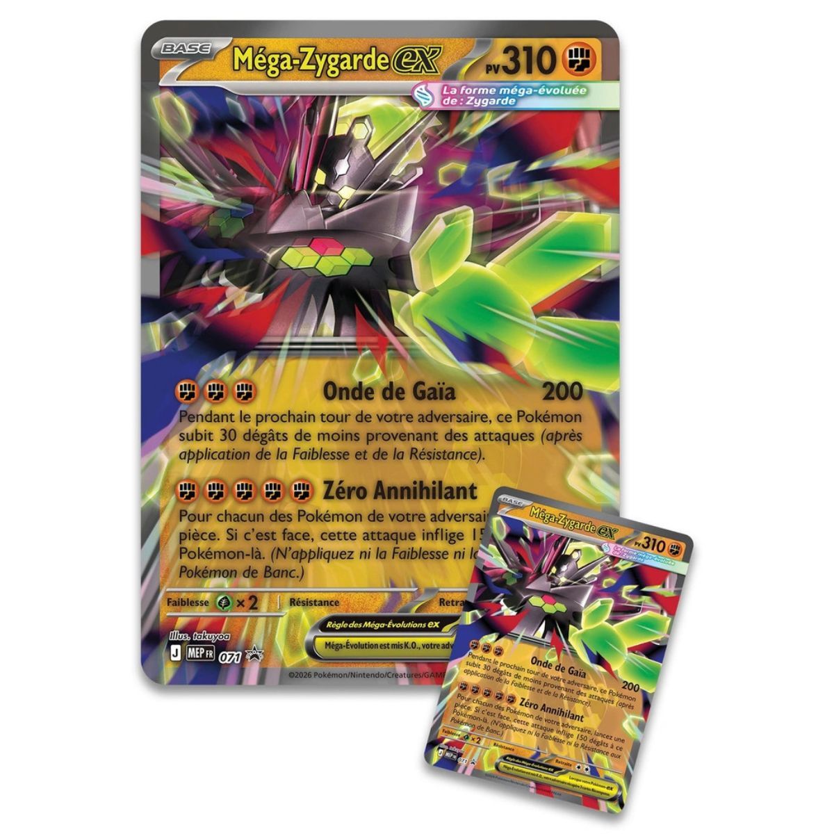 Box-Set – Premium-Kollektion – Mega-Zygarde-EX – FR – Pokémon – Mai 2026