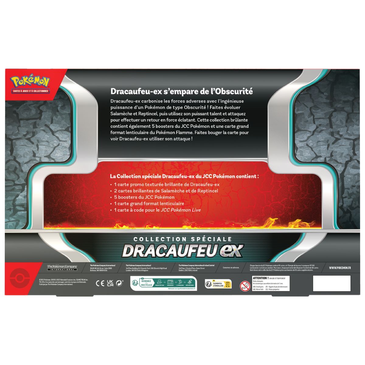 Spezielle Sammelbox - Charizard-Ex - FR - Pokémon